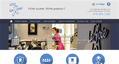 Desktop Screenshot of cliniquedentairelajoie.com